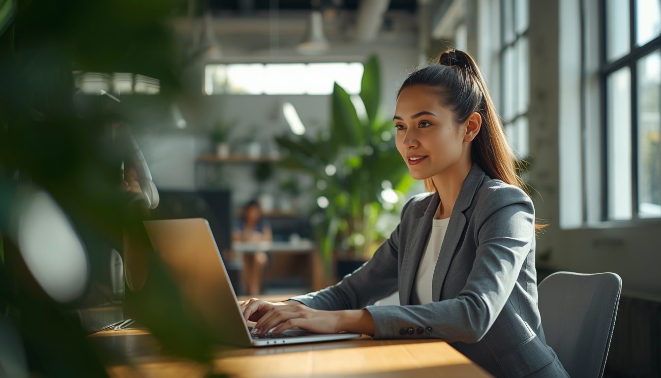 Profesional extranjero trabajando en Brasil en 2026 revisando ofertas de empleo y remuneración